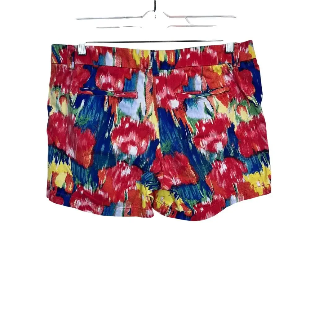 Merona Floral Cotton Shorts Size 6